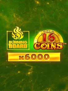 16 Coins Gold Burning Board